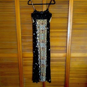 Free People spaghetti strap, boho style dress